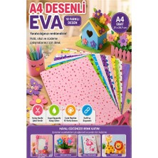ArtMaster Desenli Eva 10 Renk A4 20X30CM 1 Paket Bubu Desenli Eva Süngeri 10 Lu Renkli Eva Elişi Okul Öncesi Ana Sınıfı Ilkokul