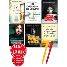 Destek Yayınları Alfa Kalem+Hakan Mengüç 6 Kitap Iyi Beni Bulur+Her Karşılaşma+Uzun Ilişkilerin+Mutluluğu Sende