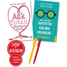 Destek Yayınları Alfa Kalem+Akıllılar Için Hayatta Kalma Rehberi:ne Yapmalı?+Aşk Tutku Oytun Buket Aydın 2 Kitap
