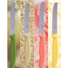 Vct-Victorinox 9.7056.80E1 11CM 4'lü Yeni Renkli Tırtıklı Domates Bıçak Set