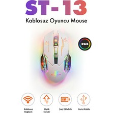 Empressco Rgb Gaming Mouse, Kablosuz, Şarjlı, Hızlı ve Hassas Performans