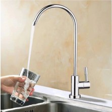 Empressco Krom Arıtma Musluğu, Paslanmaz Su Musluğu, Lavabo Için Şık Tasarım