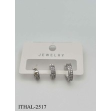 Küpe Metal Işıltılı Stil