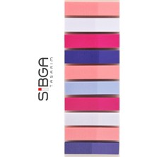 Sibga Tasarım Şeffaf Renkli Postit Post-It Post It. Kitap Ayracı Ayraç Postit Sticker Not Kağıdı 200 Yaprak