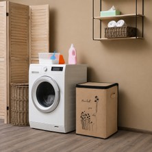 Less Home Keçe Fermuarlı Kirli Sepet