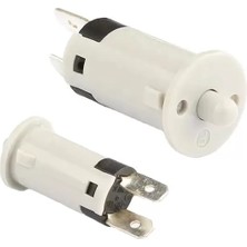 Uravas Store IC-187A Kapak Switch Ø12MM (Nc) Normalde Kapalı Kontak PBS-25B Beyaz