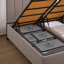 Less Home Bazaaltı Keçe Sandık 3\'lü Set (Mini,maxi,mega)