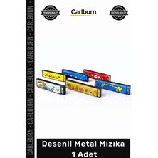 Carlburn #mızıka Profesyonel Paslanmaz Kaliteli Ses Şık Ergonomik Tasarım Müzik Desenli Metal Mızıka