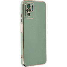 Aydogan's Xiaomi Redmi Note 10 Kılıf Volet Silikon - Açık Yeşil
