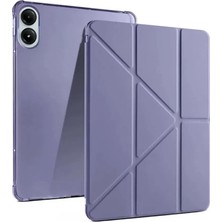 Uravas Store Xiaomi Redmi Pad Pro 12.1 Kılıf Kalemlikli Mars Tablet Kılıfı - Lavender