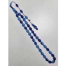 Fatih Erbabacan Usta Imzalı Arizona Katalin Kehribar Tesbih Beyzi Kesim (8 x 11 Mm)