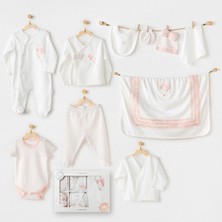 Andywawa AC25551 Newborn Set Pınk Baloons 10'lu Hastane Çıkışı Ekru