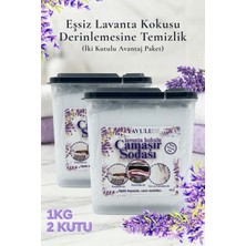 Yavulu Lavanta Kokulu Çamaşır Sodası 1kgx2 Ikili Kutu Set (Özel Kutusunda)