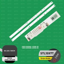 Uravas Store Samsung 55" V6ER-550SMA_LED66_R2,V6ER-550SMB_LED66_R2 Tv LED Bar