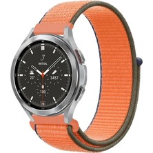 Uravas Store Watch 22MM Hasırlı Cırtcırtlı Kordon (Saat Değildir) - Turuncu