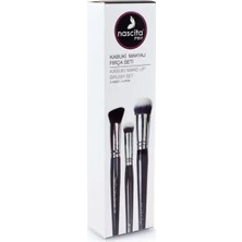 Alvera Collection Pro 3 Lu Kabuki Makyaj Firca Seti NASBRUSHSET56