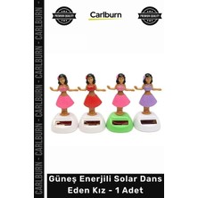Carlburn #solar Torpido Süsü Dekoratif Sallanan Figür Pil Gereksiz Güneş Enerjili Solar Dans Eden Kız