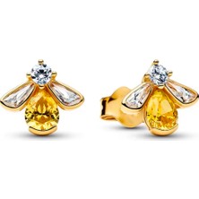 Lovecharm S925 Bal Arısı Iğne Küpeler