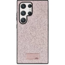 Uravas Store Onegif Samsung Galaxy S23 Ultra Bright Simli Kapak - Pembe