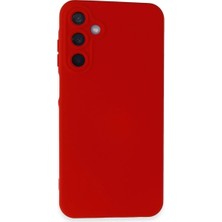 Uravas Store Samsung Galaxy A55 5g Kılıf Nano Içi Kadife Silikon - Kırmızı
