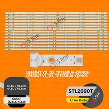 Uravas Store Philips 65" LB65047 V0_03, TPT650UA-QVN06,LB65047 V1_03 Tvled Bar