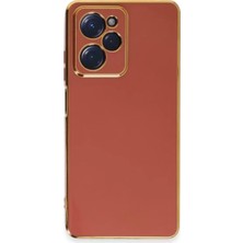 Uravas Store Newface Xiaomi Poco X5 Pro 5g Kılıf Volet Silikon - Kırmızı