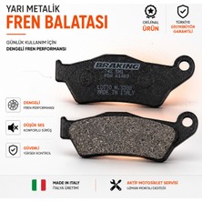 Braking Gilera Gp 800 (2008-2012) Yarı Metalik Ön Fren Balatası