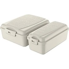 Colezium 3 Bölmeli Çatal Bıçaklı Beslenme Kabı - Diyet Kabı