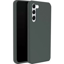 Uravas Store Newface Samsung Galaxy S24 Kılıf First Silikon - Koyu Yeşil