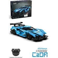 Vagon C51301W Cada Super Racing Car 419 Parça Block Oyuncak