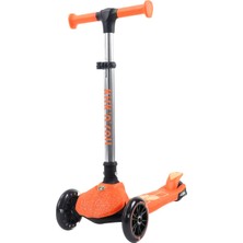 Gepettoys L5JELLY-O Lamborghini Lisanslı Parıltı Işıklı Scooter Turuncu