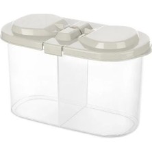 Colezium 2 Bölmeli Saklama ve Erzak Kabı 1200 ml