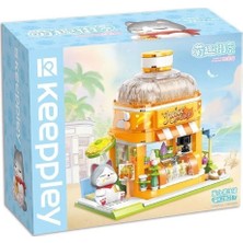 KP28017 Keeppley Kitten Juice Shop Blok Seti 315 Parça -Vagonlife