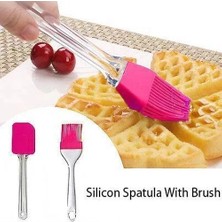 Colezium 2'li  Pasta - Börek - Poğaça Yağ Fırçası ve Spatula Seti