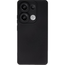 Uravas Store Xiaomi Redmi Note 13 Pro 4g Kılıf Nano Içi Kadife Silikon - Siyah
