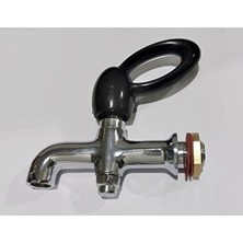 Empressco Paslanmaz Çay Kazanı Musluğu, 12MM, Dayanıklı ve Kolay Kullanım