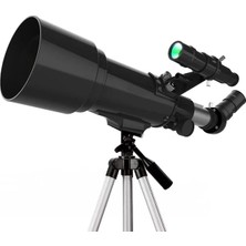 Drop Tedarik 400X70MM Açıklıklı Refrakter Teleskoplar (15X150X), Telefon Adaptörlü Reflex
