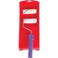 Uravas Store Luna Profesyonel Boyacı Seti 10 cm Mini Rulolu