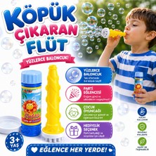 Bkmc Party ⭐⭐⭐⭐⭐köpük Çıkaran Flüt 2'li Set Baloncuk Oyuncağı Bubble Flute Köpük Oyuncağı Çocuk Parti Hediyeliği