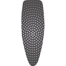 Empressco Şık Gri Yıldız Ütü Masası Kılıfı Bezi 50X135CM