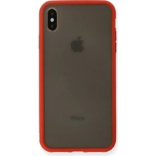 Uravas Store Newface Iphone Xs Max Kılıf Montreal Silikon Kapak - Kırmızı