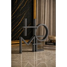 Arvella Studio Home Dekoratif Obje – Modern Ev Dekoru | Şık Ev & Ofis Dekoru - Antrasit
