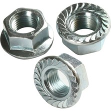 Drop Tedarik Altıköşe Flanşlı Somun M10 - 100 Adet