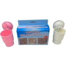 Ankaverse Vantuzlu Plastik 2 Parça Çok Amaçlı Bardaklık (5286)