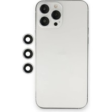 Uravas Store Apple Iphone 12 Pro Shine Kamera Lens - Gümüş