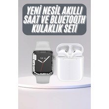 Ata Store Akıllı Saat Kulaklık Hediyeli Uyku ve Sağlık Takibi Yapabilen Uzun Ömürlü - Lisinya