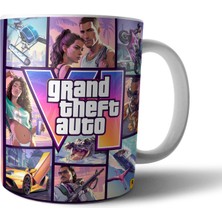 Pixxa Gta 6 - Grand Theft Auto 6 - Gta Vı Kupa Bardak Model 12