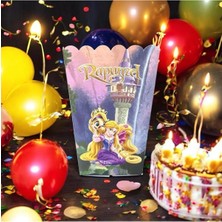 Cadde Süs Rapunzel Temalı Popcorn 8'li Mısır Kutusu