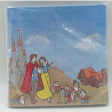 Kağıt Peçete 33X33 cm - 20 Li - Pamuk Prenses - 33X33 cm