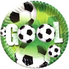Alışveriş Çok Kolay Karton Tabak Doğum Günü Erkek Futbol